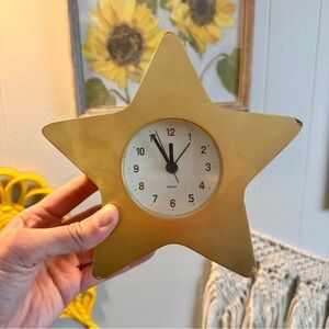 gold star clock
